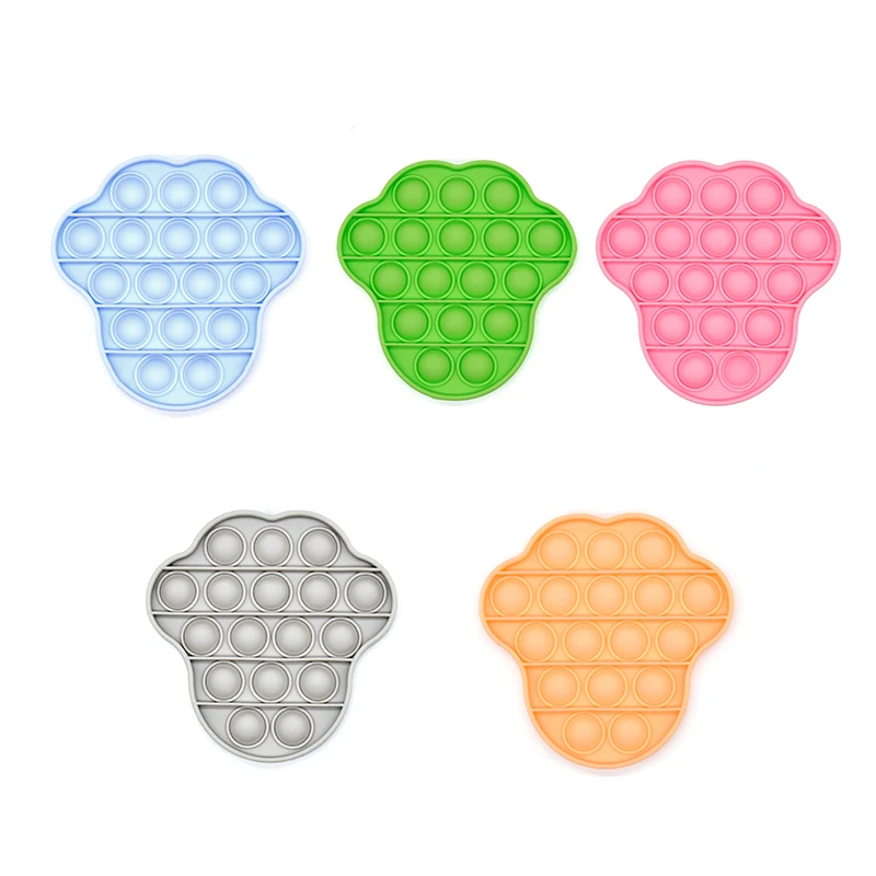 Дешевая оптовая тактильная игра круглая игрушка Fidget Go it Bubble