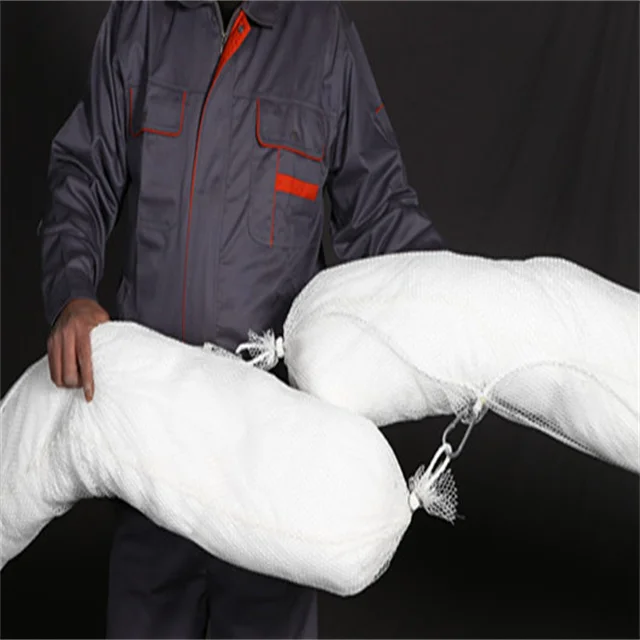 Ready To Ship 12.7cm(D)*300cm(L) Meltblow Oil Spill Absorbent Booms For Environment Safety