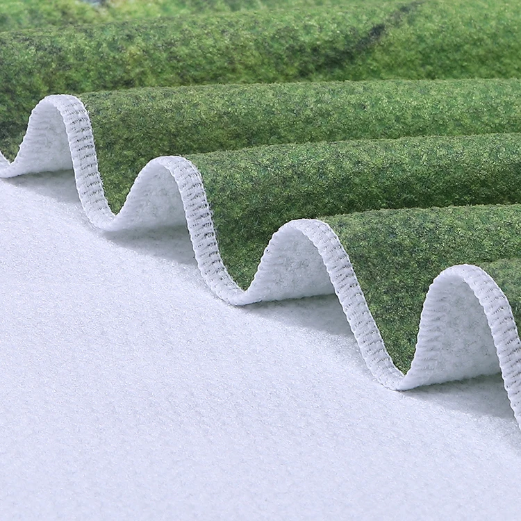 Сублимационное полностью CMYK Вафельное полотенце из полиэстера, полиамида с люверсами и карабином