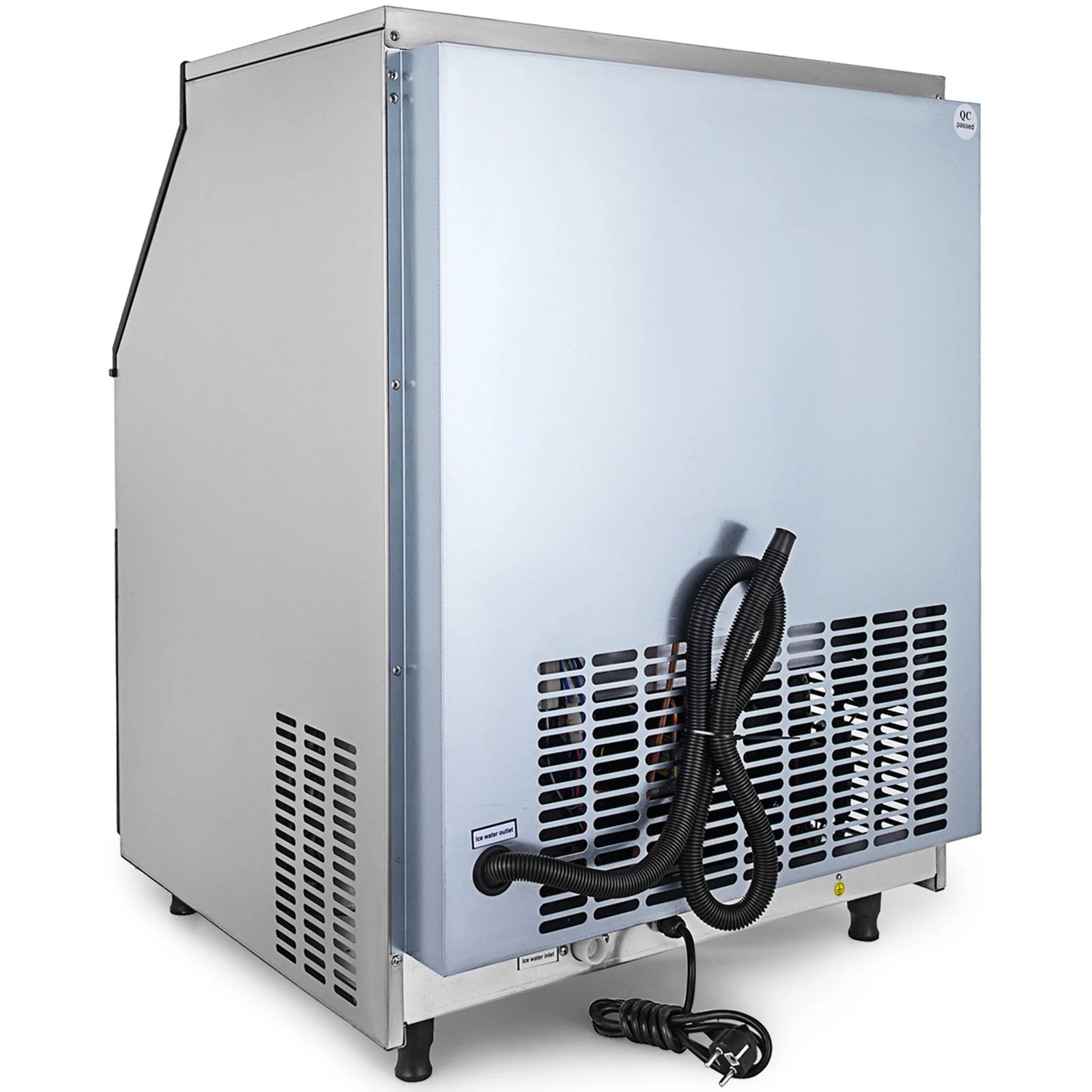 
120Kg / 24h Big Industrial Commercial Cube Ice Machine For Sale 