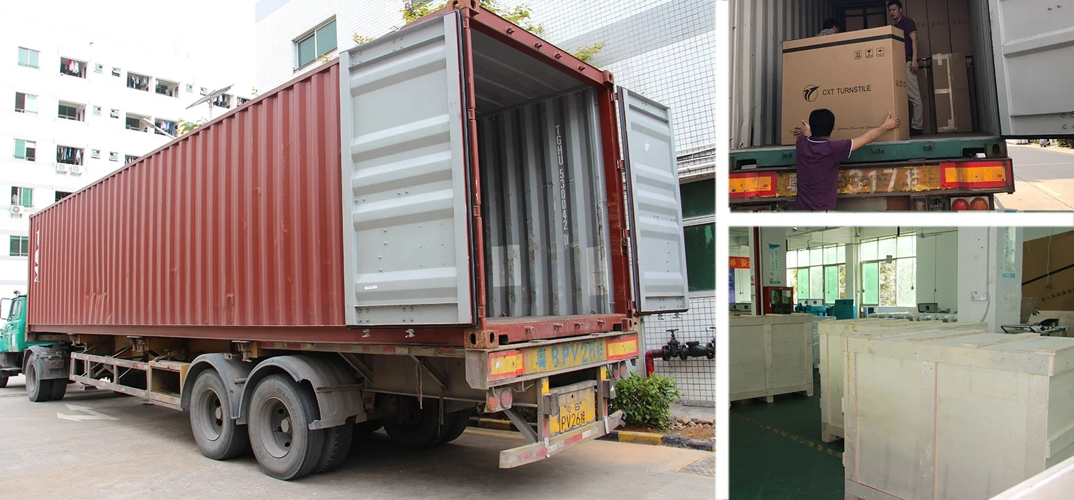 
Fitness Gym Entrance Slim Tripod Turnstiles Biometric Facial and Button Control Security Turnstiles 