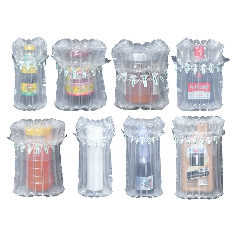 Top Sale Inflatable Cushioning Protective Column Air Bag For Jar Post Packing