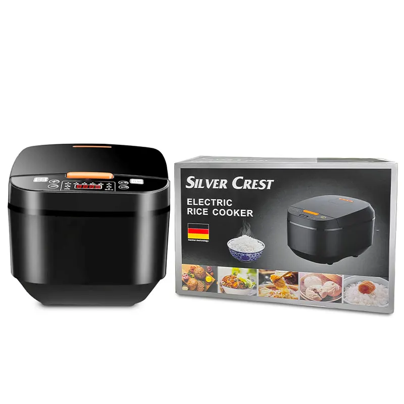 OEM Customized  non-stick coating 5L digital guangdong silver crest smart electric rice cooker