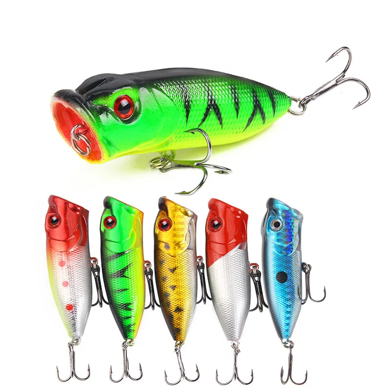 Topwater popper lures 11.8g 6.5cm lifelike hard bait fishing lures for sea fishing freshwater fishing