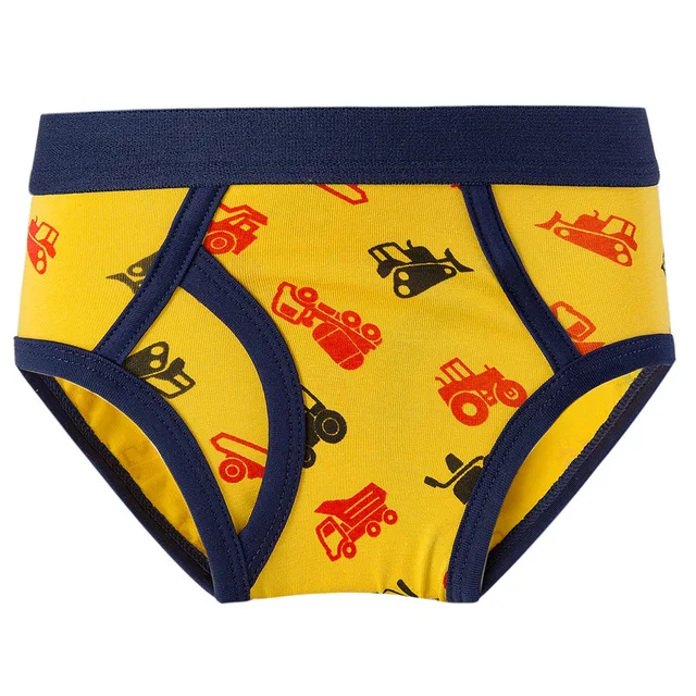 Children underwear cotton boys underwear cotton cartoon briefs middle and small children baby underwear