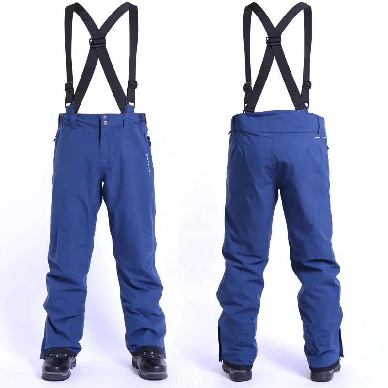 OEM fully seamtaped Waterproof Breathable ski pants, snowboard pants with bib, ski bib pants