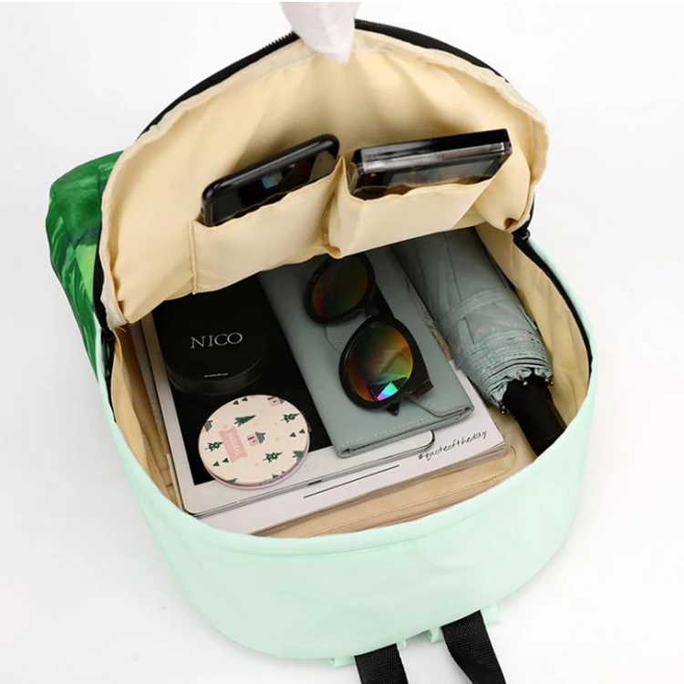 Custom Print Korean Classic School Day Backpack