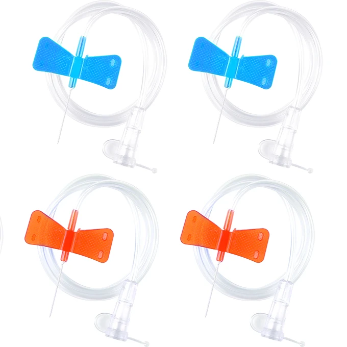 Yikang medica 27G 23G 21G 18G butterfly type disposable intravenous infusion needle