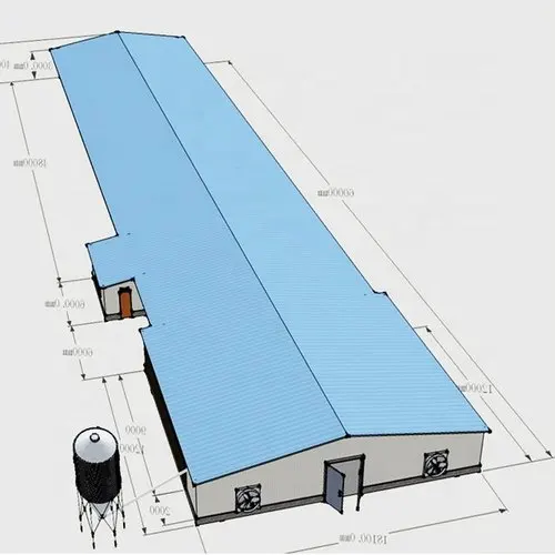 steel poultry shed / Hen coop for sale