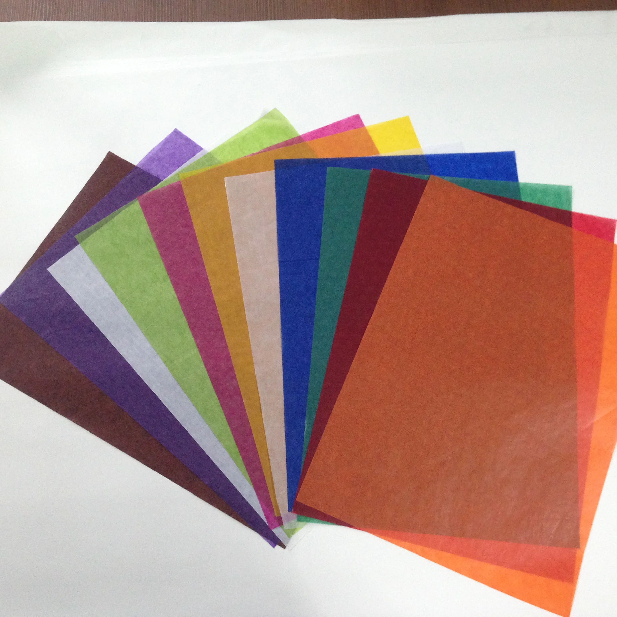 color glassine paper for candy wrapping