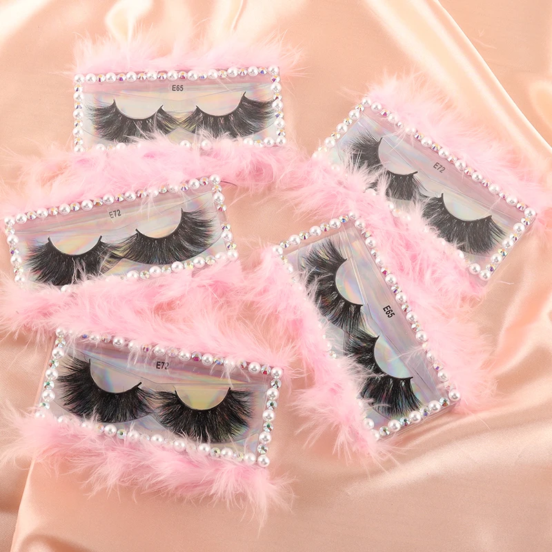 Lashes3d оптовый поставщик 25 мм коробка для упаковки ресниц из меха норки фирменная торговая