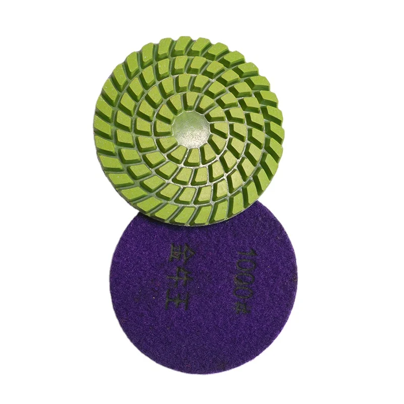 OUDU Highly Efficient 4 Inch 5 mm Diamond Polishing Sharp Buffing Car Bodies Stone Granite Marble Hot Selling OEM Customizable