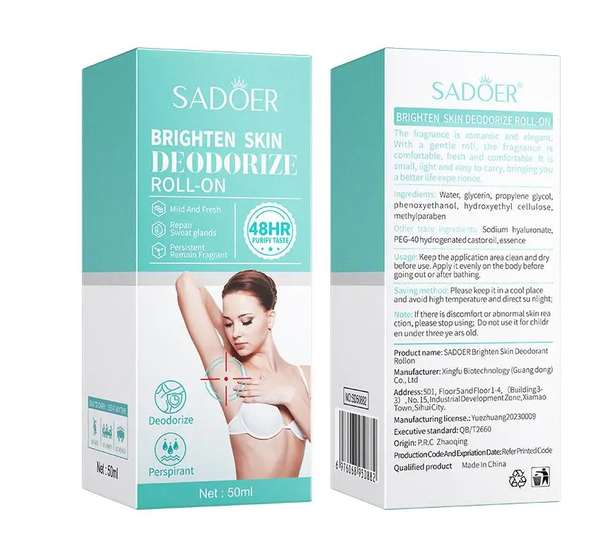 Natural Vegan Organic Body Deodorant Roll On Stick Body Deodorant Antiperspirant Stick