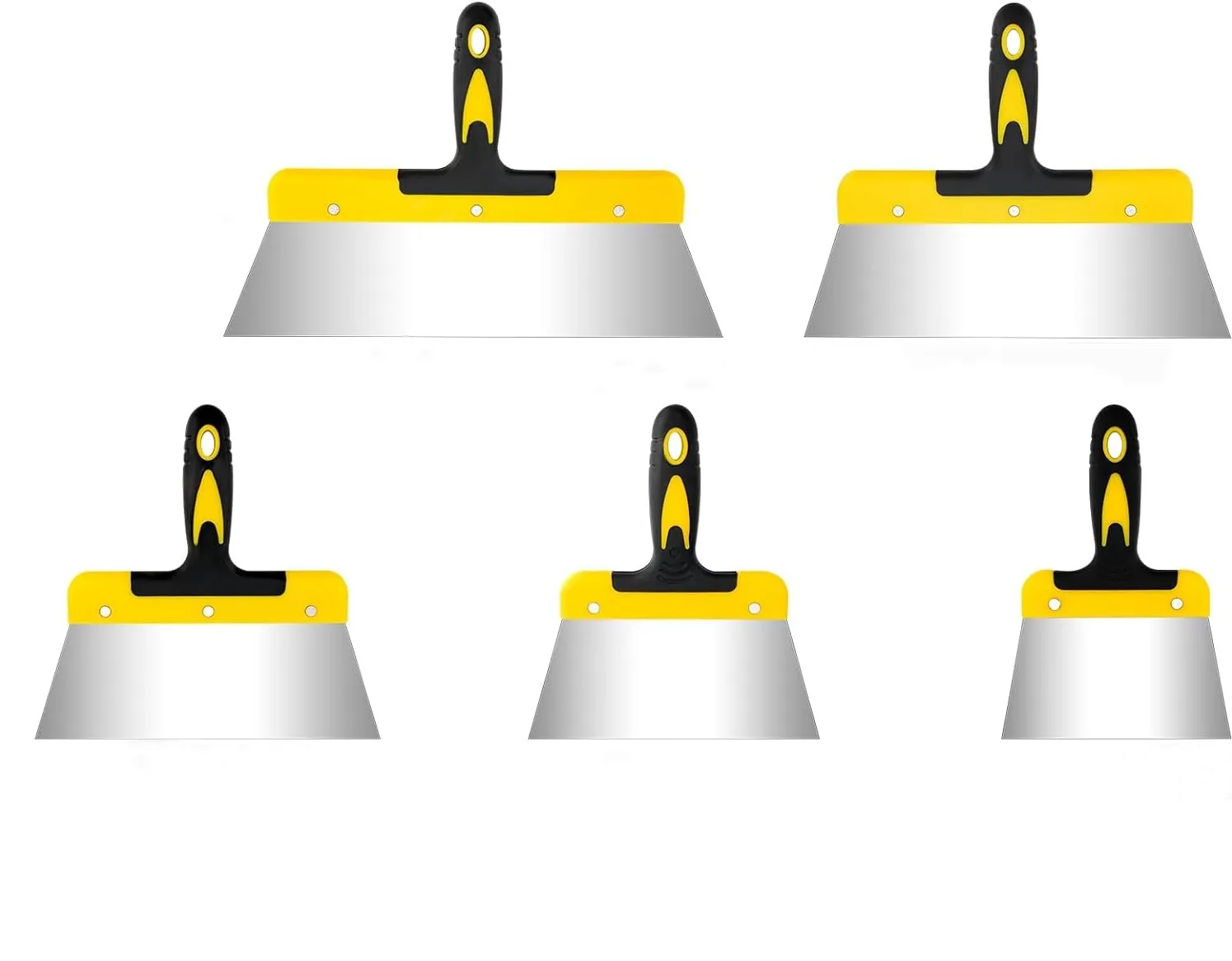 stainless steel scraper joint knife paint putty knife scraper tool wooden handle