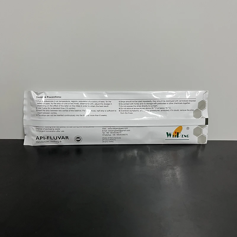 Best price WeiPeng Fluvalinate bees Beekeeing Fluvalinate Strips Varroa Mites Control Manpu Miticide for bee