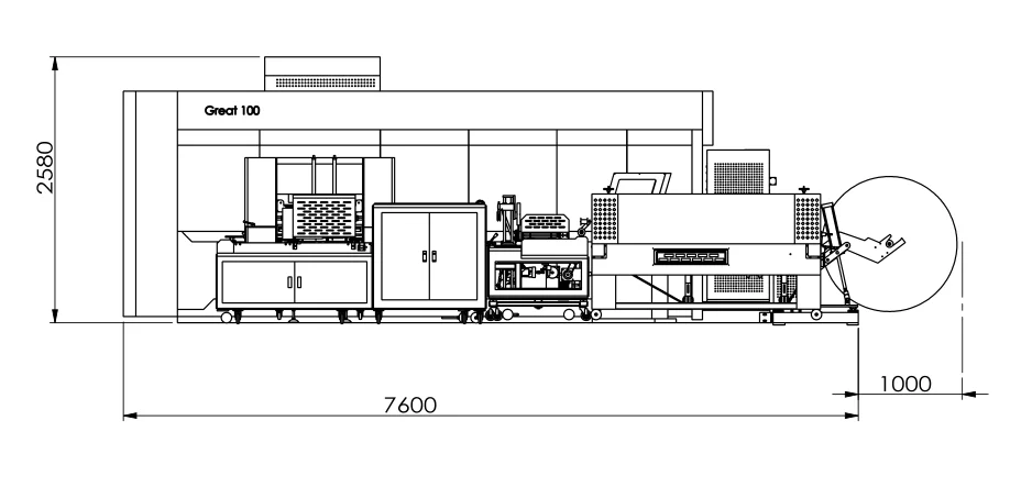 
Fully Automatic Packing Non-woven Fabrics Packet Filer Bag Non Woven Making Machine Price In India 