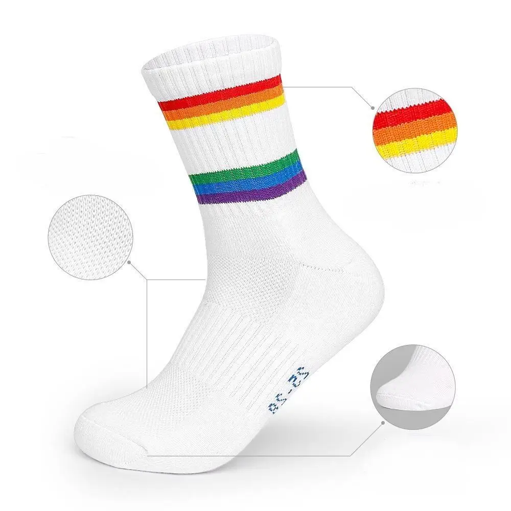 Новые продукты спортивные толстые носки хлопковые для бадминтона дышащие теннисные экипажа