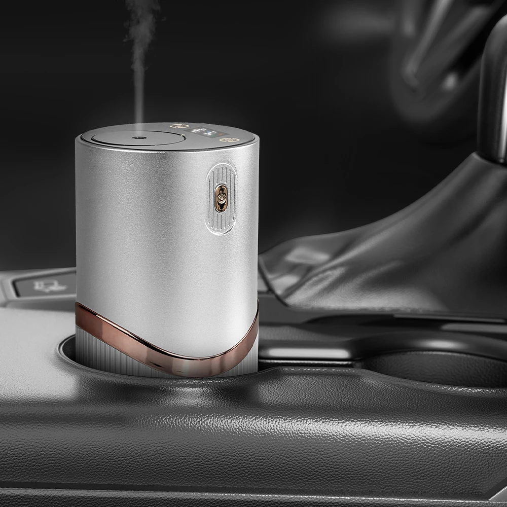 2023 New Room Luxury USB Rechargeable Battery Home Waterless Wireless Cordless Air Smart Essential Oil Car Perfume Diffuser