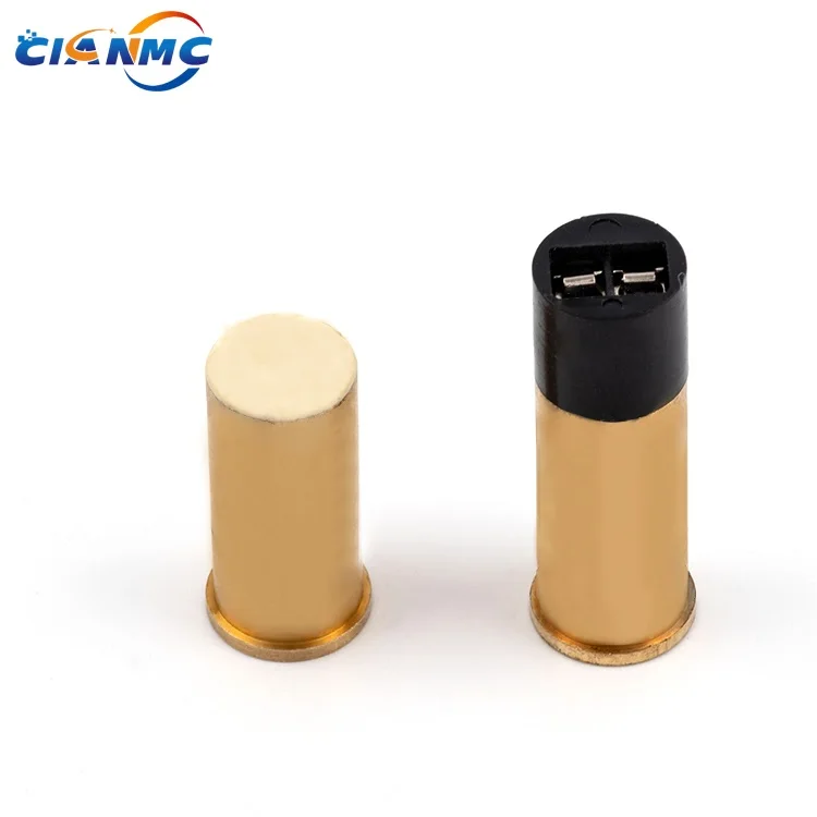 Wire Embedded Terminal Block NO/NC Metal Copper Grey Color Magnetic Contact Proximity Switch For Door Window Alarm