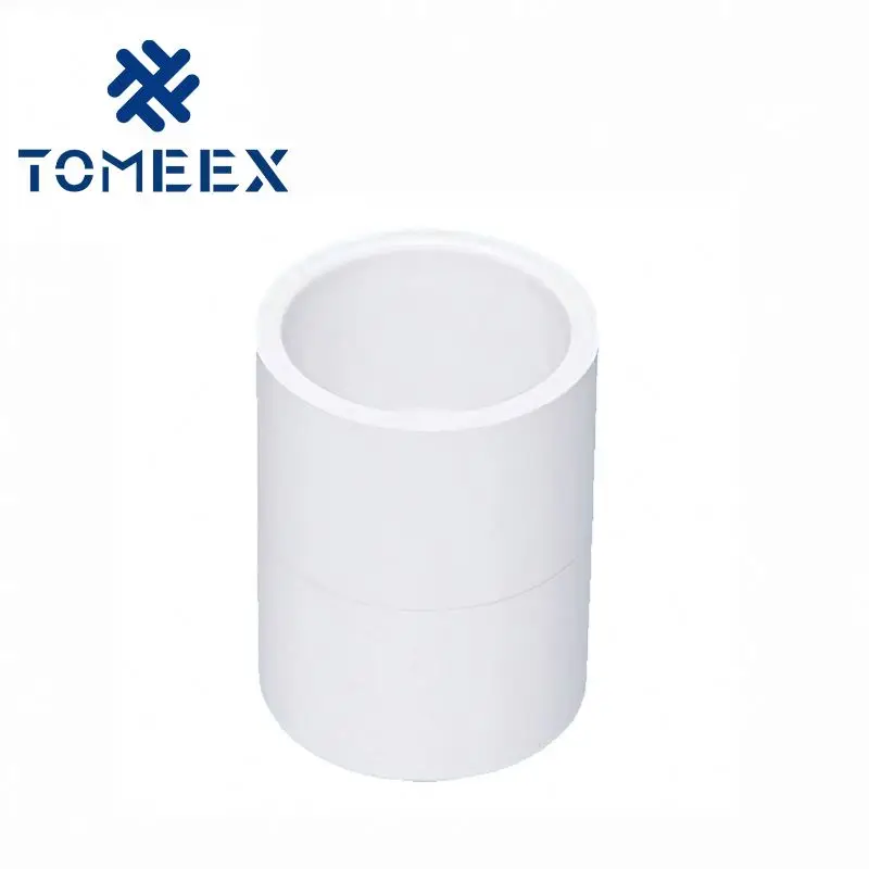 UPVC Male Coupling  1/2'-4' Size  Square Head Casted in PVC/CPVC White or Grey Customizable OEM Supported 3-Year Warranty