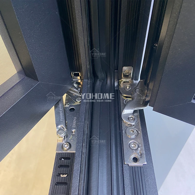 Florida approved standard house windows aluminum casement windows for house hurricane impact windows