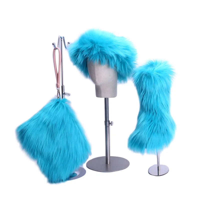 2020 Short Mid-tube Women Boots Round Boots Autumn Winter Fashion