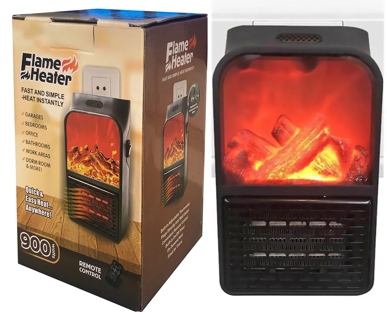 Пламенный обогреватель 900 Вт, Удобный Настенный Электрический обогреватель с цифровым плагином для зимнего домашнего отопления