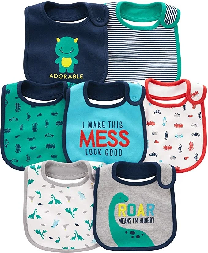 Индивидуальный дешевый детский нагрудник для рекламы