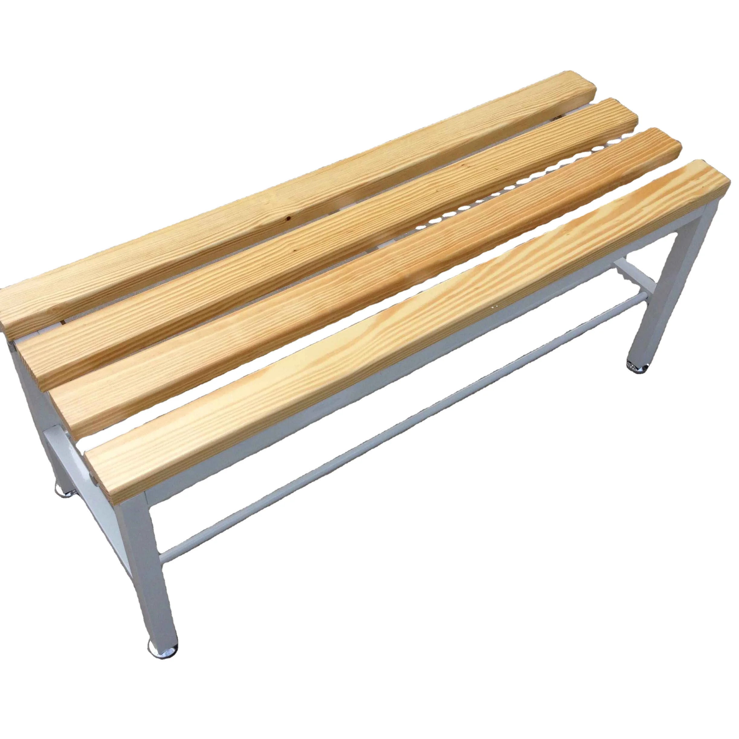 Changing Waiting Room Pinewood steel Seating Benches changing room locker bench