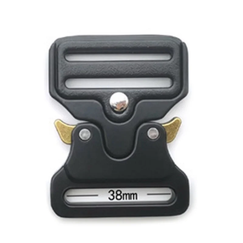 Wholesale Customization Luggage Accessories Safety Webbing Belt Buckle 38MM Cobra Buckle Custom Cobra Buckle