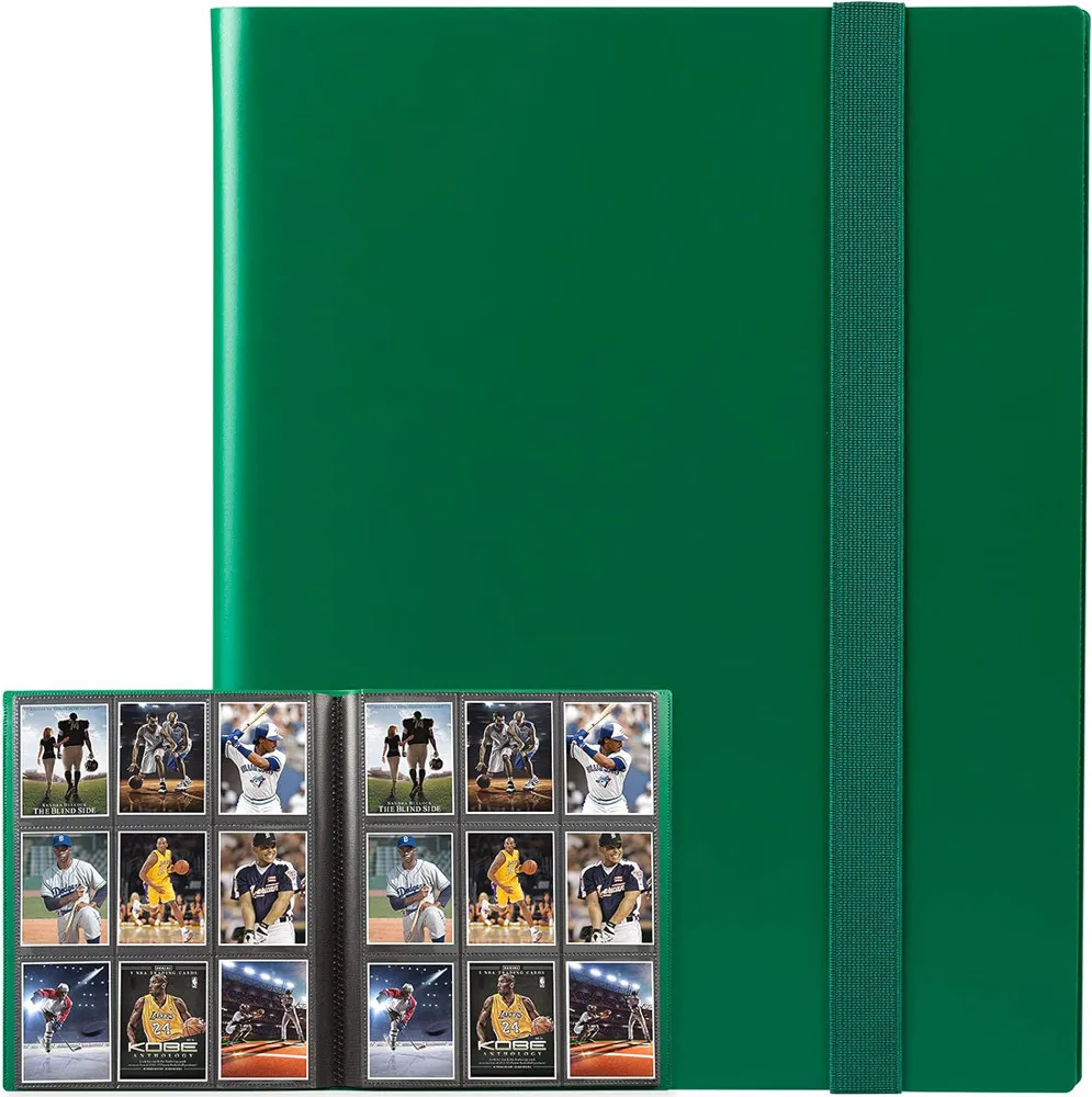 Wholesale 9 Pockets 360pcs Toploader Binder Card Collection Album Folder, Premium Trading Card Binder