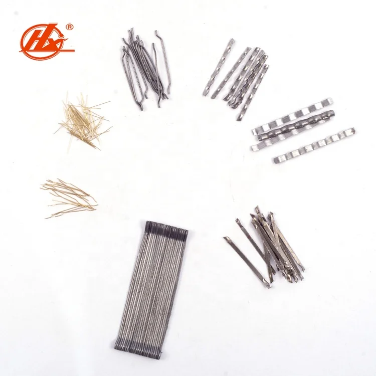 Metal Building Materials Best Quality Steel Fiber for Concrete