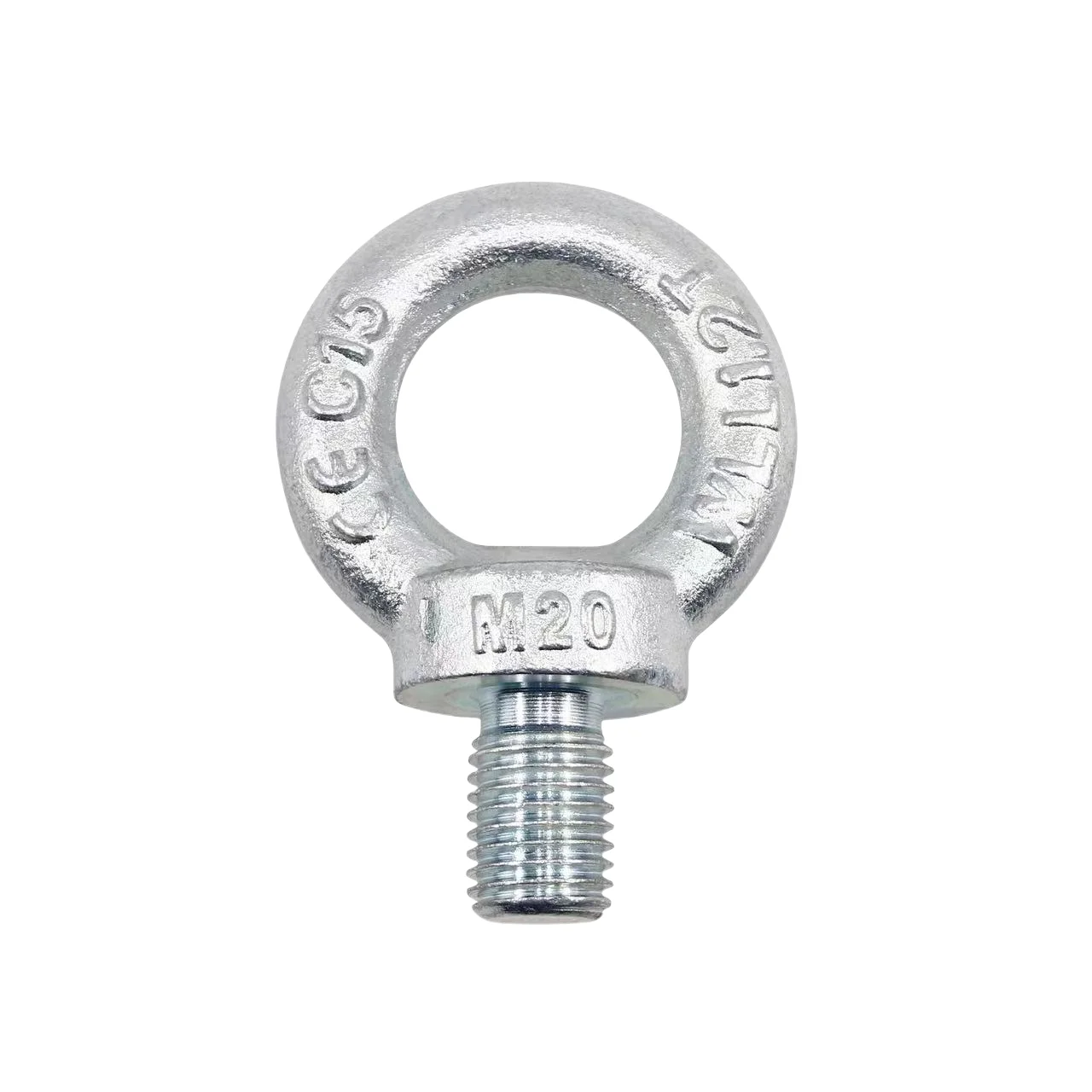 DIN580 Forged Steel Lifting Eye Bolts M6 to M100 Various Sizes for Easy Lifting & Secure Fastening