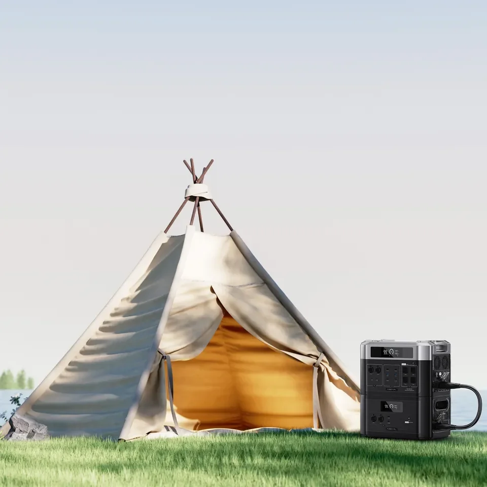 EU Stock OUKITEL BP2000 4000W Portable Solar Power Station Home Emergency Camping Power Supply