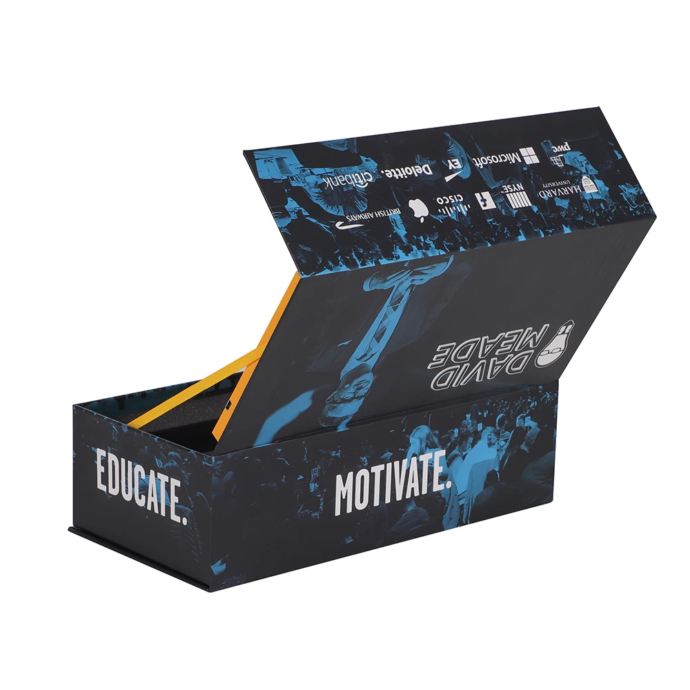 
memory lcd video brochure gift box 