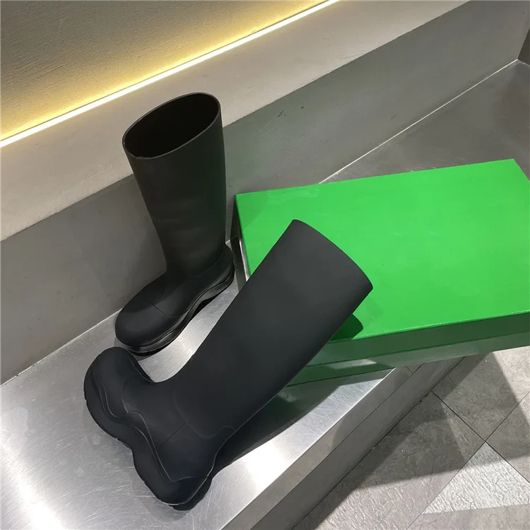 TX Autumn and winter new jelly color rain boots long rain boots