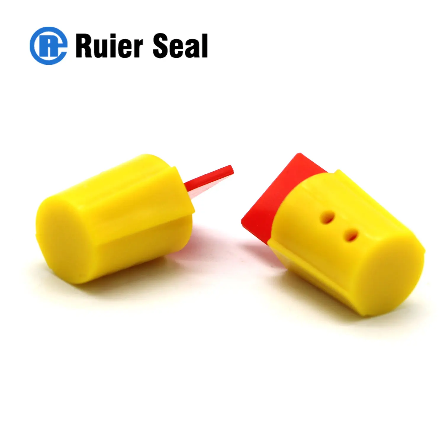 Ruier REM206 Twist Wire Plastic Coated Certificate ABS Blue Gas Oil Water Tanker Security Meter Seal