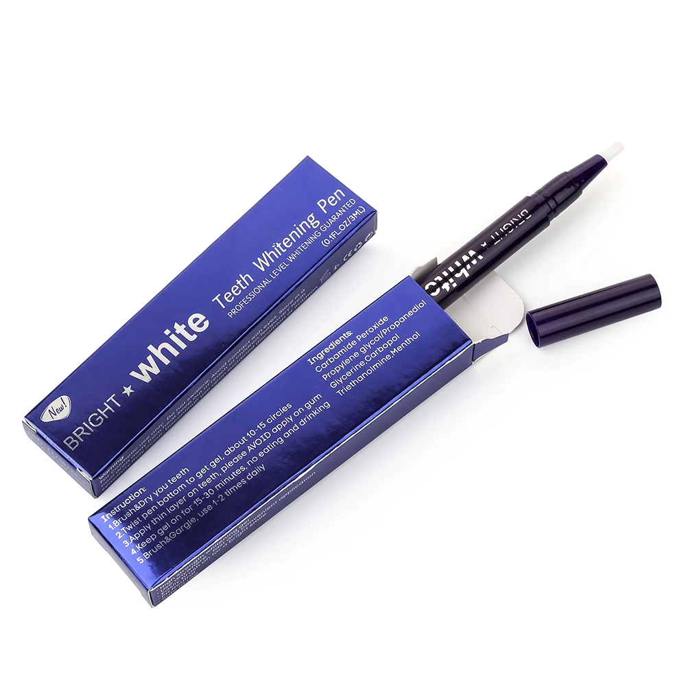 Hot sale in Europe Uk distributor wanted chinese innovative products new 6% HP teeth whitening gel pen