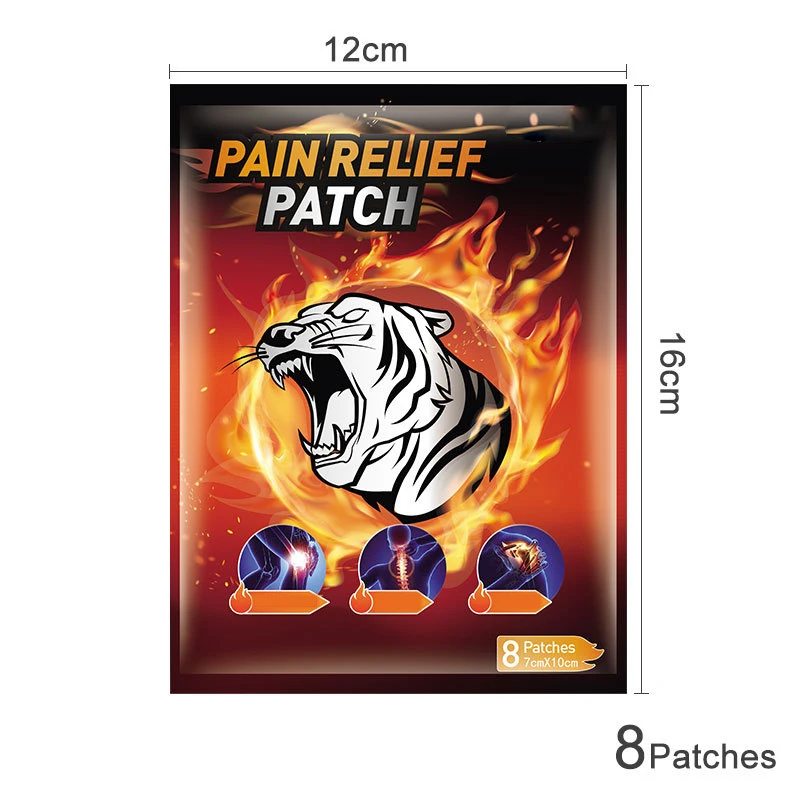 hot sale tiger hot pain relief balm patch muscle knee joint ache pain relief patch oem odm