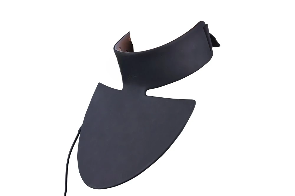 Smoothing Neck&Decollete Led Mask Red Blue yellow Near Infred Light Led Skin Therapy Mask Soft Silicon  Skin Renewal Mask