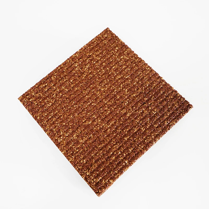 60 mm Thick Rubber Paving Indicator Tactile Flooring Tiles for Blind People