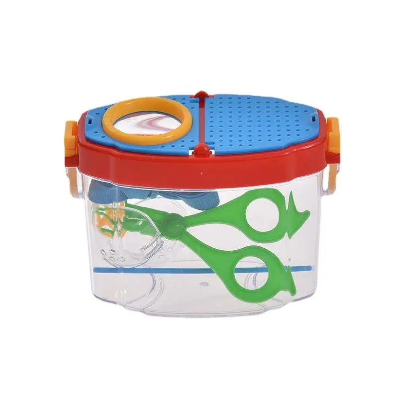 Children Outdoor Nature Exploration Toy Portable Insect Observation Box Science Education Experiment Toy for Gift