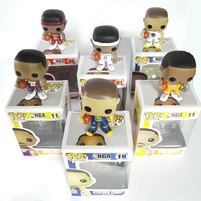 Фабричная оптовая продажа OEM Коллекционная модель игрушки FUNKO POP баскетбольная звезда Kobe