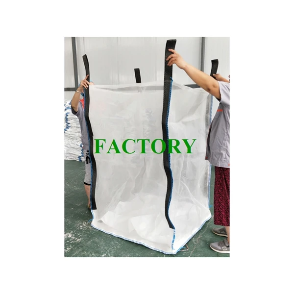 Factory Direct Sale 1000kg liner heavy duty Big Bag Jumbo FIBC Ton Bag for cassava starch