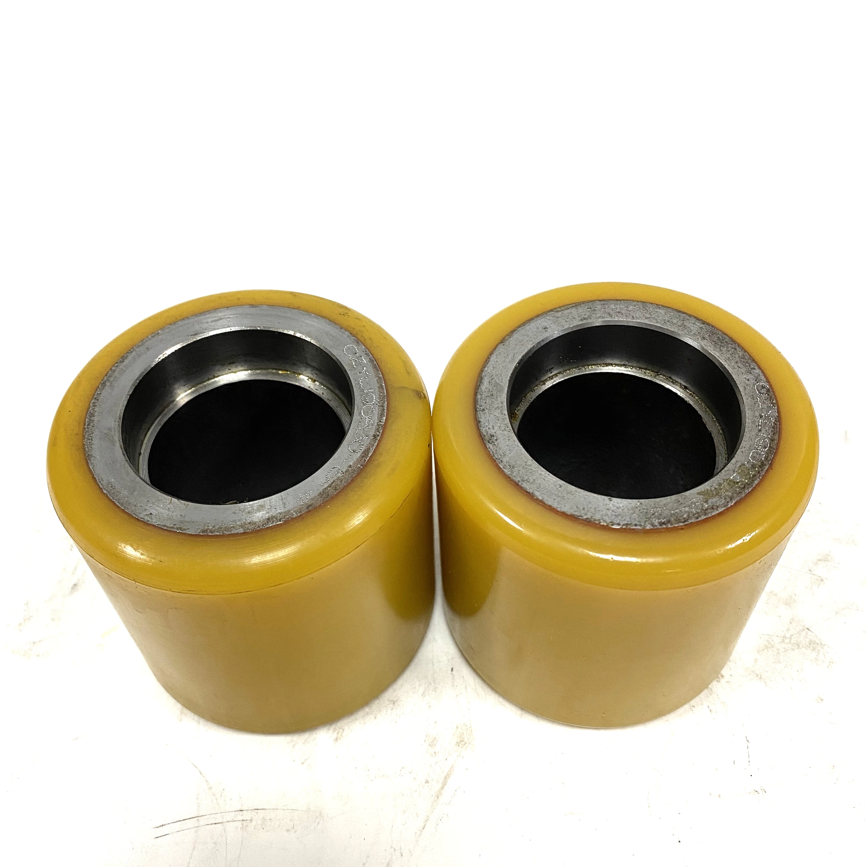 
Forklift Parts PU Steering Wheel 80x80MM Polyurethane Material 