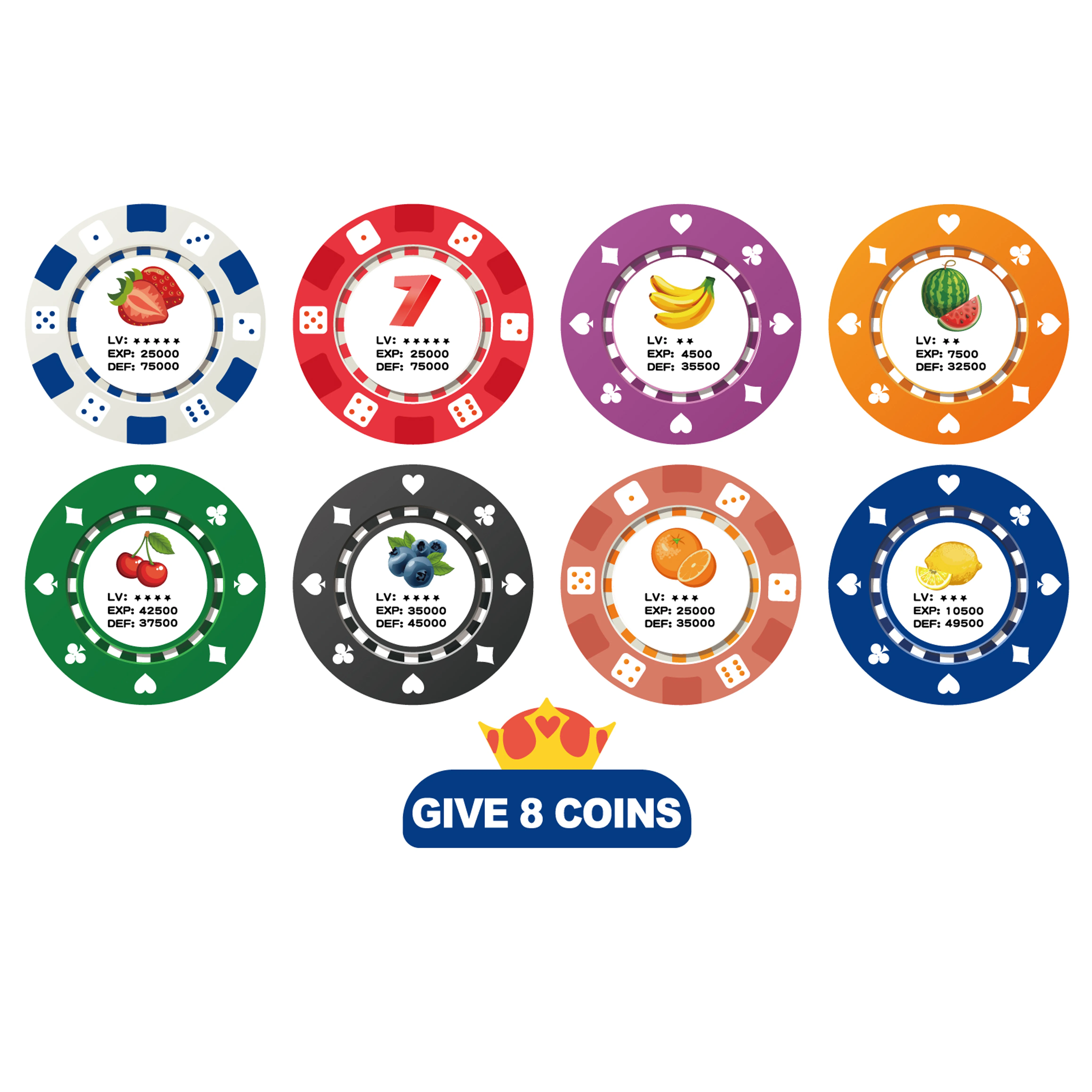 2023 New Arrival Game Machine For Children Fruit Shaking Machine Mini Slot Toys Fruit Lottery Handheld Game With 8 Coins