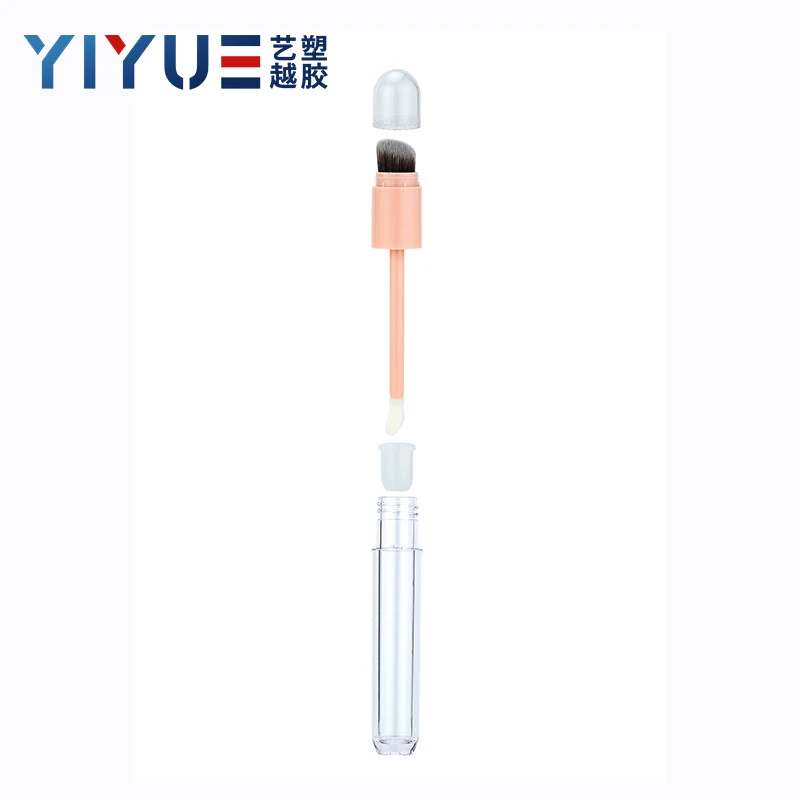 6ml Empty PETG Concealer Tube With Brush Dual Plastic Liquid Concealer Container Tubes