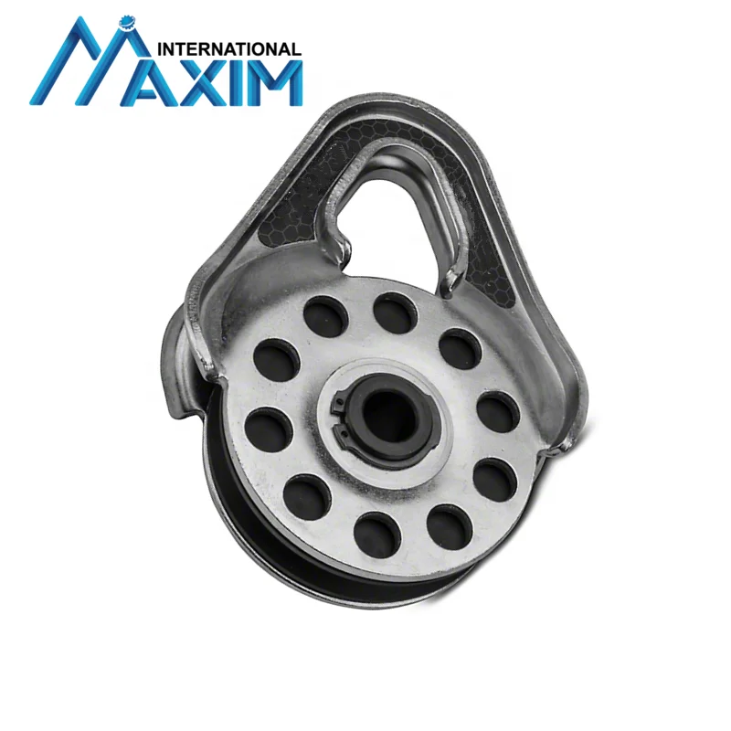 Portable Winch Accessories Double Swing Snatch Block Pulley