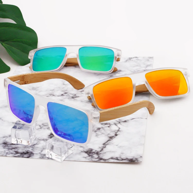 
China Wholesale Bamboo Wood TAC Polarized Sunglasses Unisex 