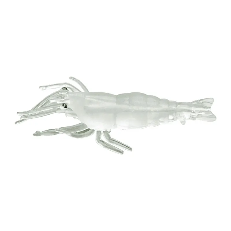 4.5cm 1g five colors  luminous realistic shrimp lure crazy shrimp lures shrimp fishing lure